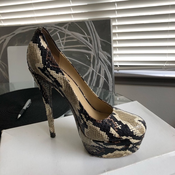 Rachel Zoe Python Pumps - Picture 2 of 6